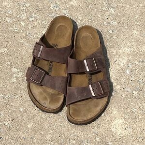Birkenstock Arizona Oiled Leather Brown Birkenstock